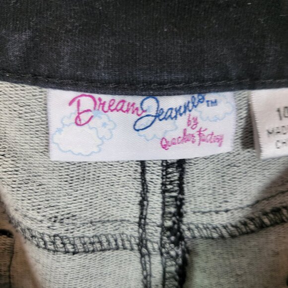 Dream Jeannes by Quacker Factory Women's Stretch Jeans Size 14 Black - Picture 10 of 12